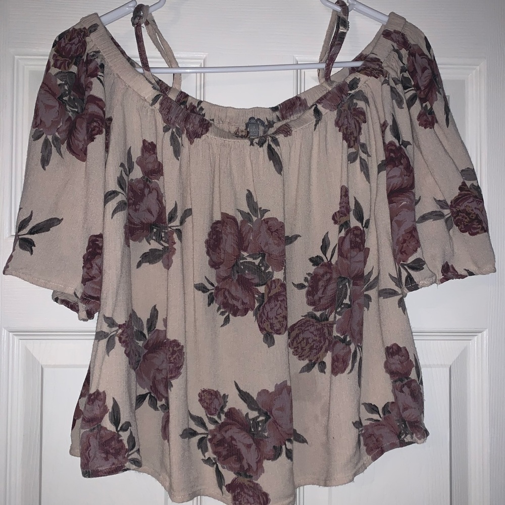 Off the shoulder blouse